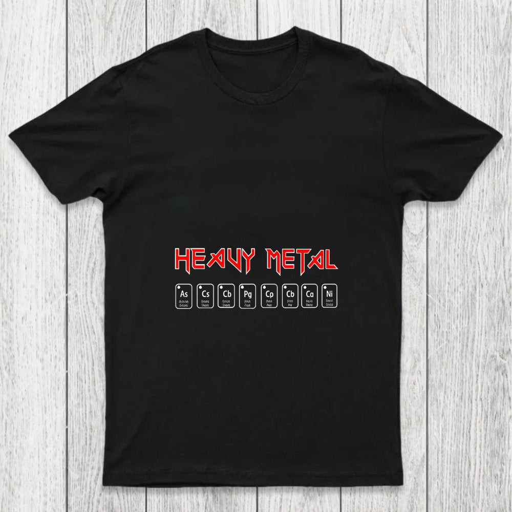 Heavy Metals Chemistry Chicluma T Shirt