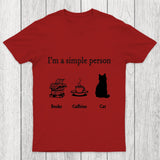 I'M A Simple Person Chicluma T Shirt