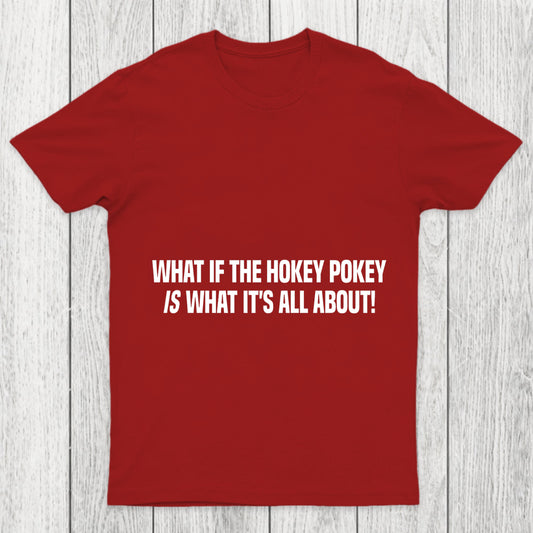 What If The Hokey Pokey Is What Its All About Chicluma T Shirt