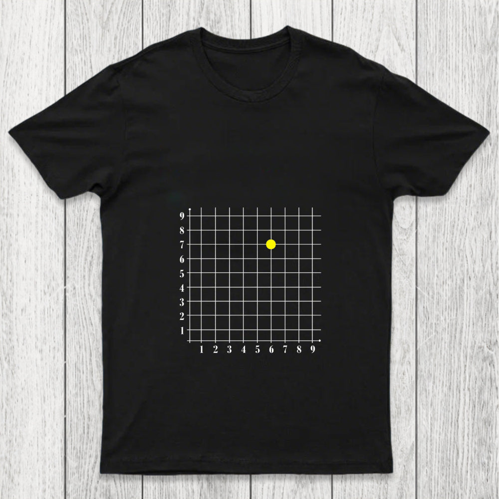 Coordinate 6 7 Funny Math Chicluma T Shirt