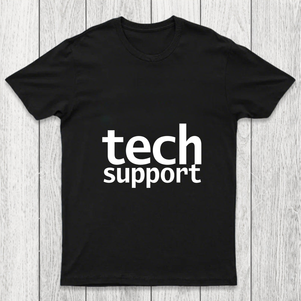 Tech Support Minimal Chicluma T Shirt
