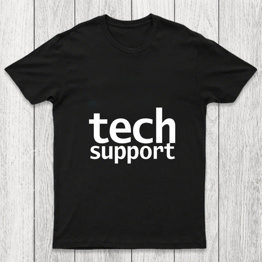 Tech Support Minimal Chicluma T Shirt