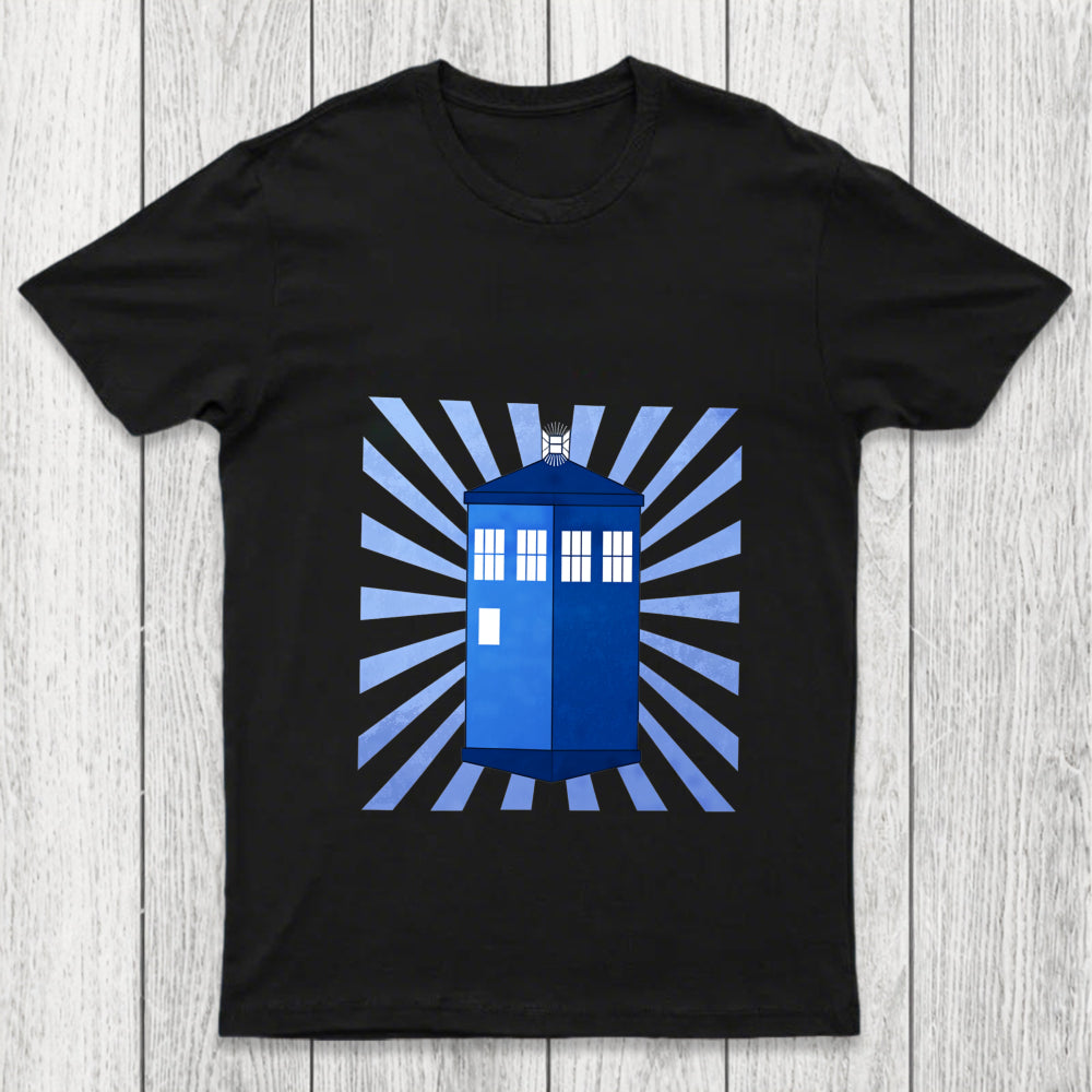 Tardis Stained Glass Chicluma T Shirt