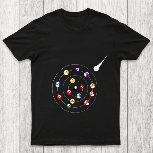 Pool Ball Solar System Chicluma T Shirt
