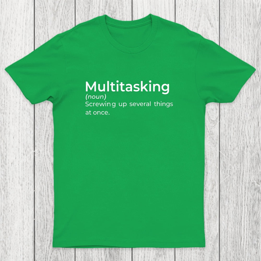 Multitasking Funny Definition Chicluma T-Shirt