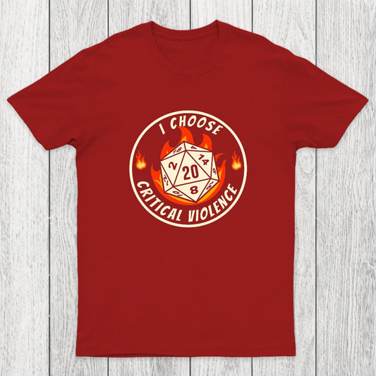 I Choose Critical Violence Chicluma T-Shirt