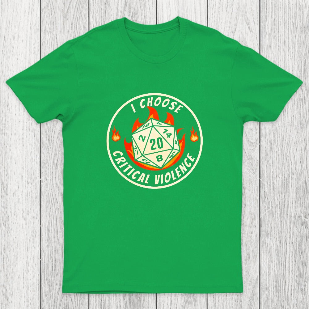 I Choose Critical Violence Chicluma T-Shirt
