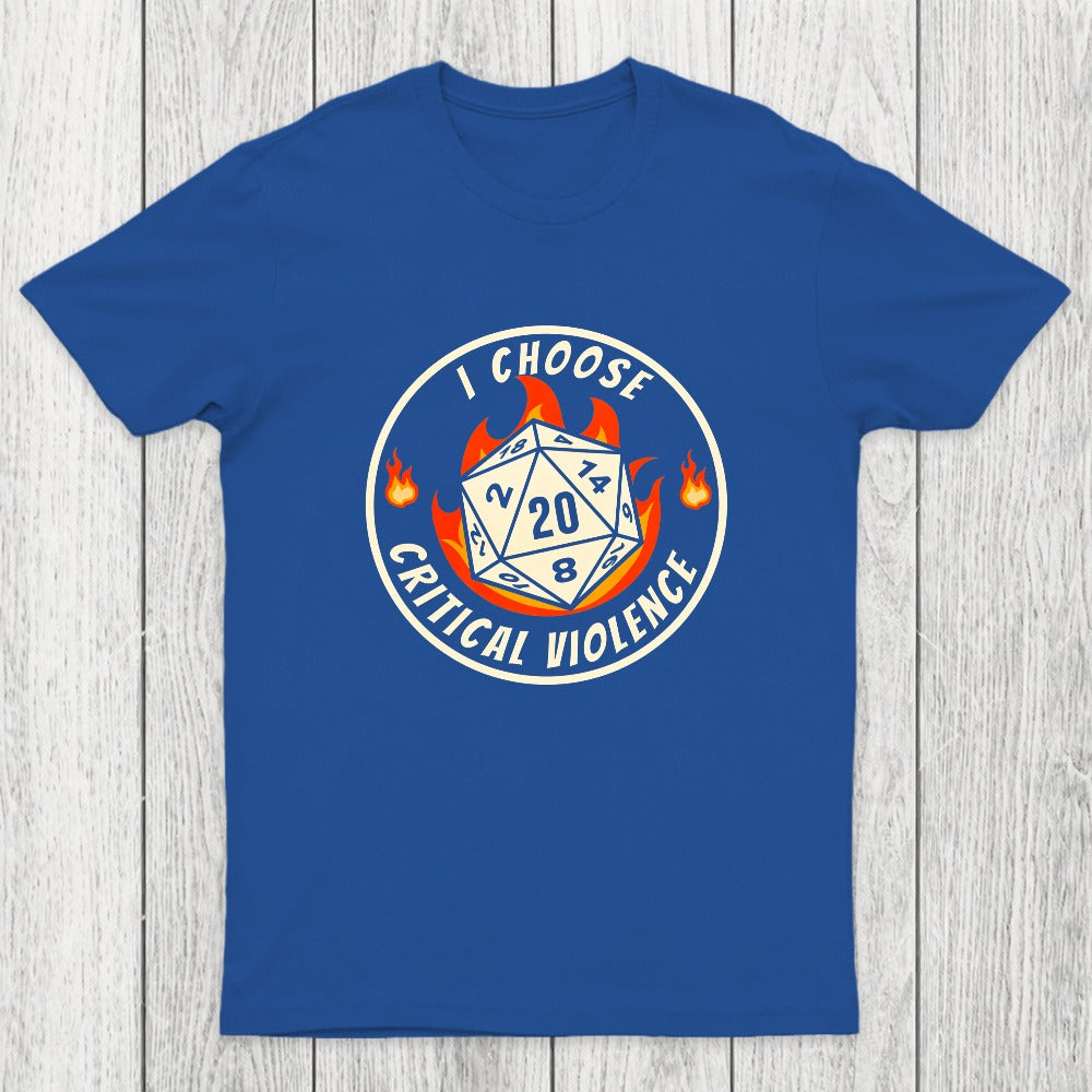 I Choose Critical Violence Chicluma T-Shirt