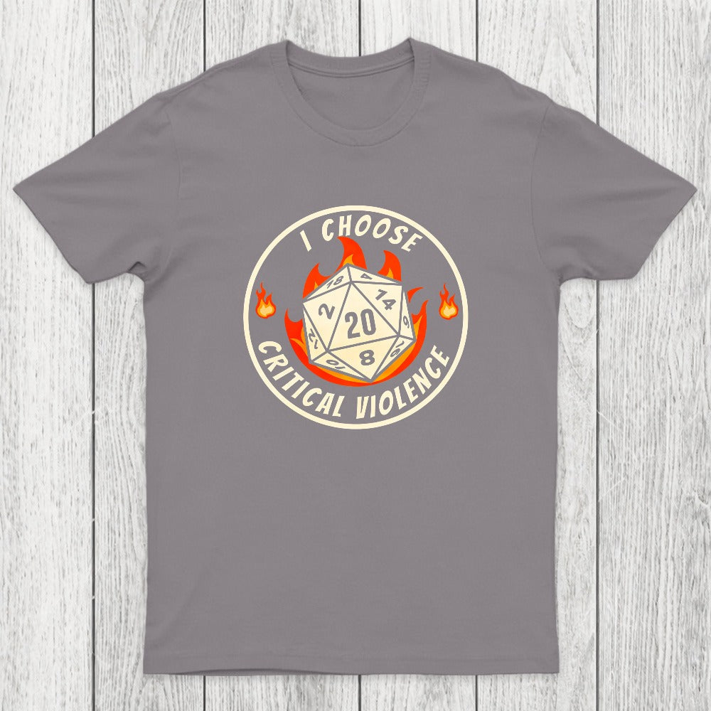 I Choose Critical Violence Chicluma T-Shirt