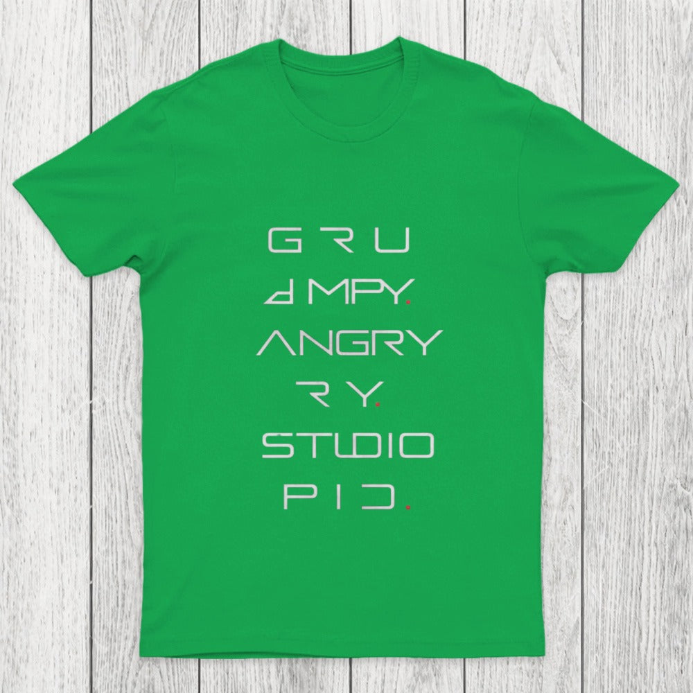 Grumpy Angry Stupid Chicluma T-Shirt
