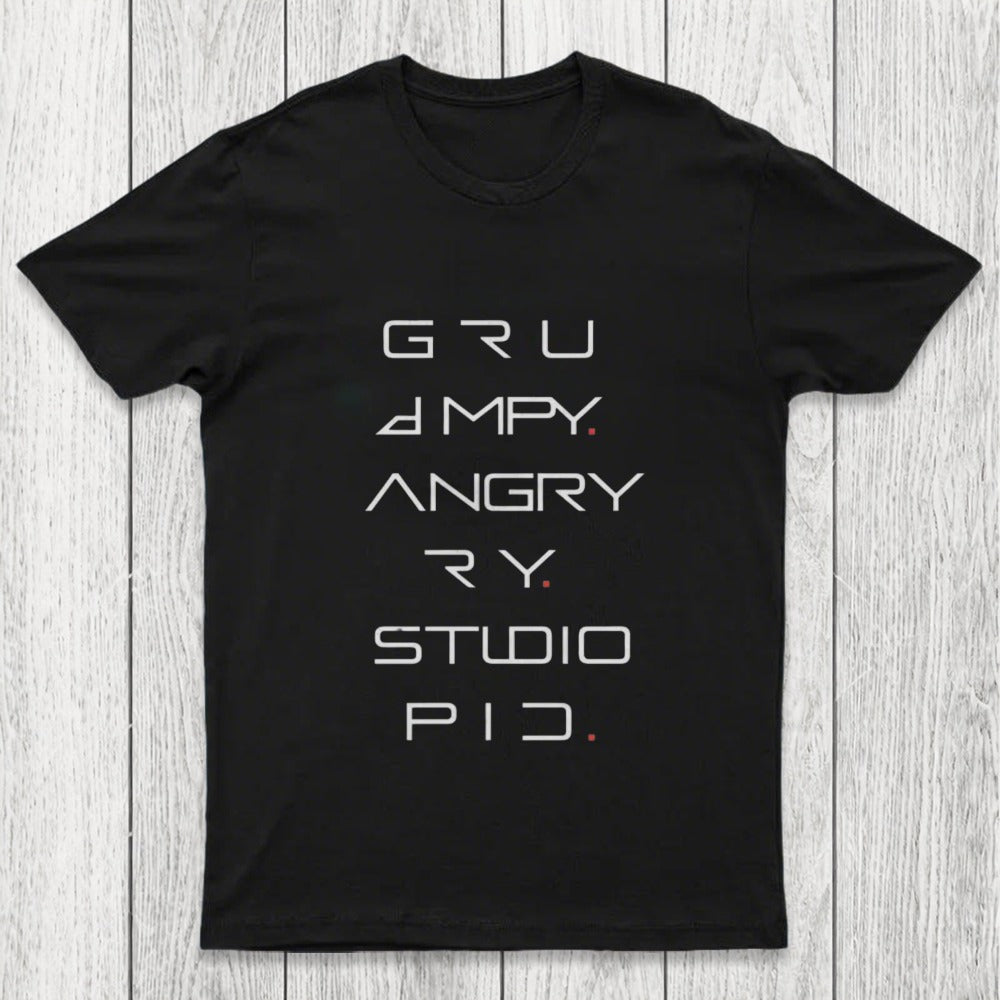 Grumpy Angry Stupid Chicluma T-Shirt