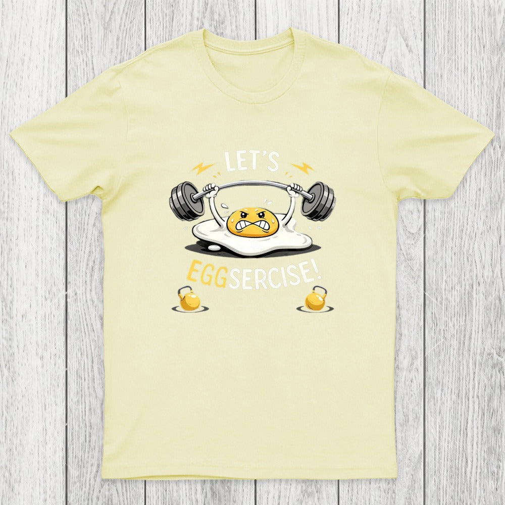Let's Eggsercise Chicluma T-Shirt