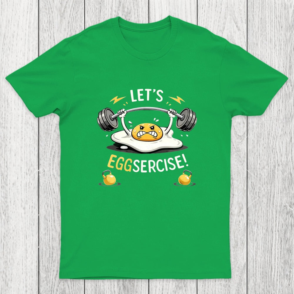 Let's Eggsercise Chicluma T-Shirt