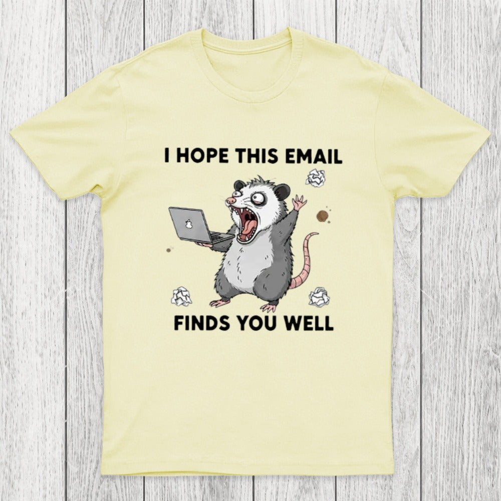 Possum Work Email Chicluma T-Shirt