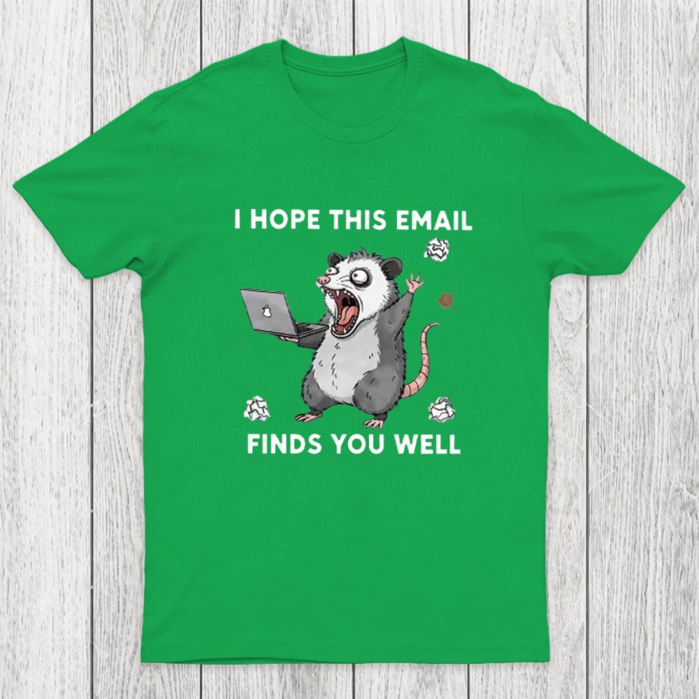 Possum Work Email Chicluma T-Shirt
