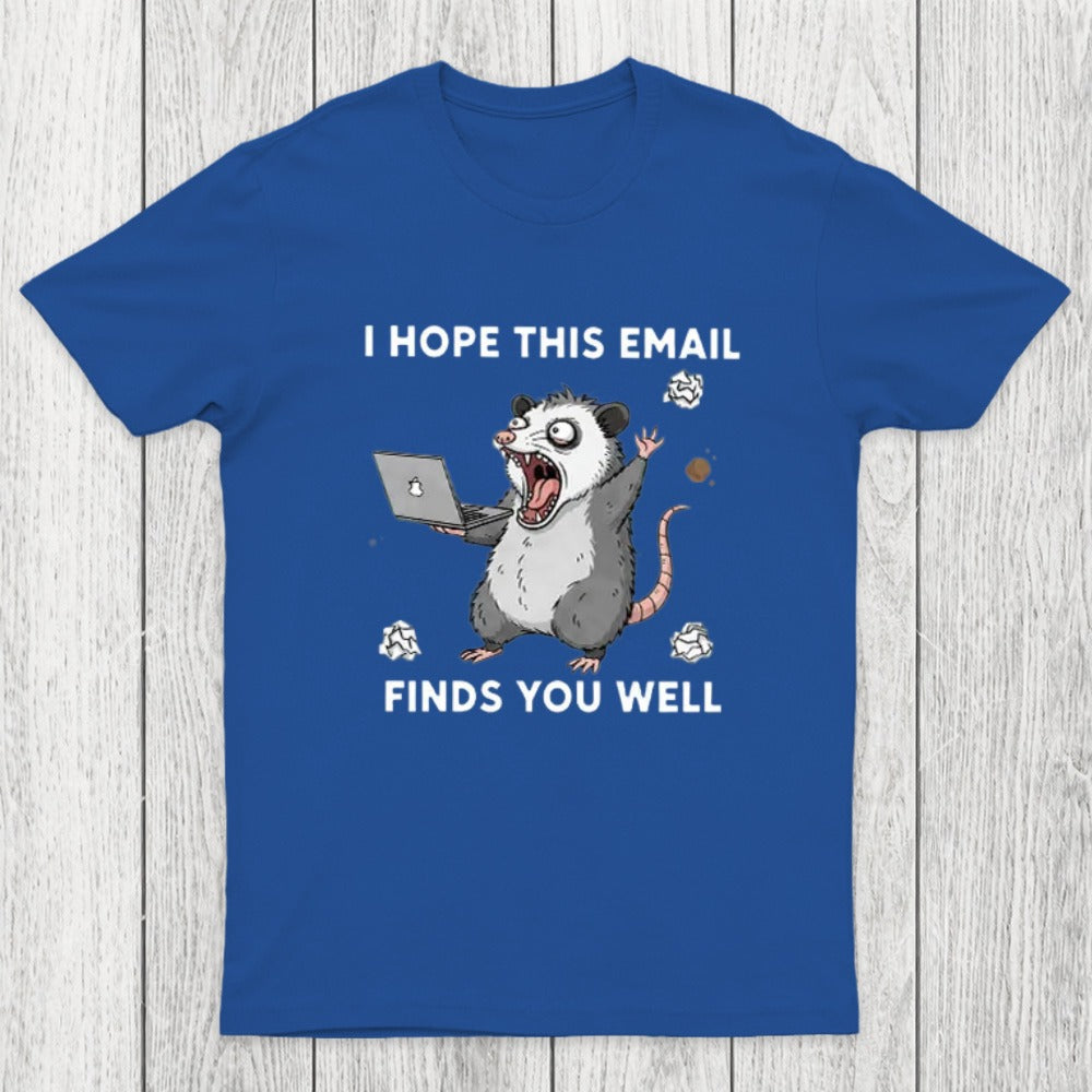 Possum Work Email Chicluma T-Shirt