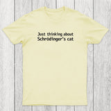 Quantum Physics Just Thinking About Schrodingers Cat Chicluma T-Shirt