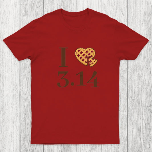 I Love Pi Chicluma T-Shirt
