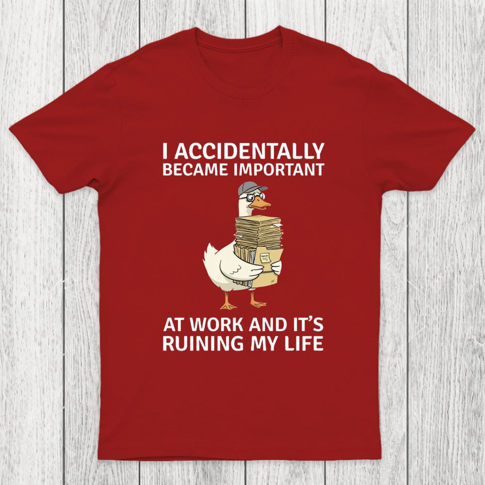 Overwhelmed Duck Chicluma T-Shirt