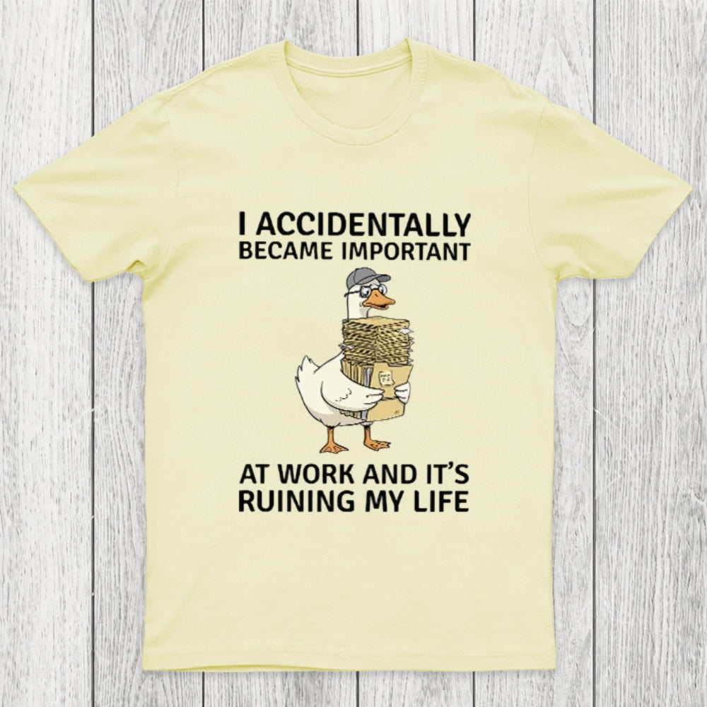 Overwhelmed Duck Chicluma T-Shirt