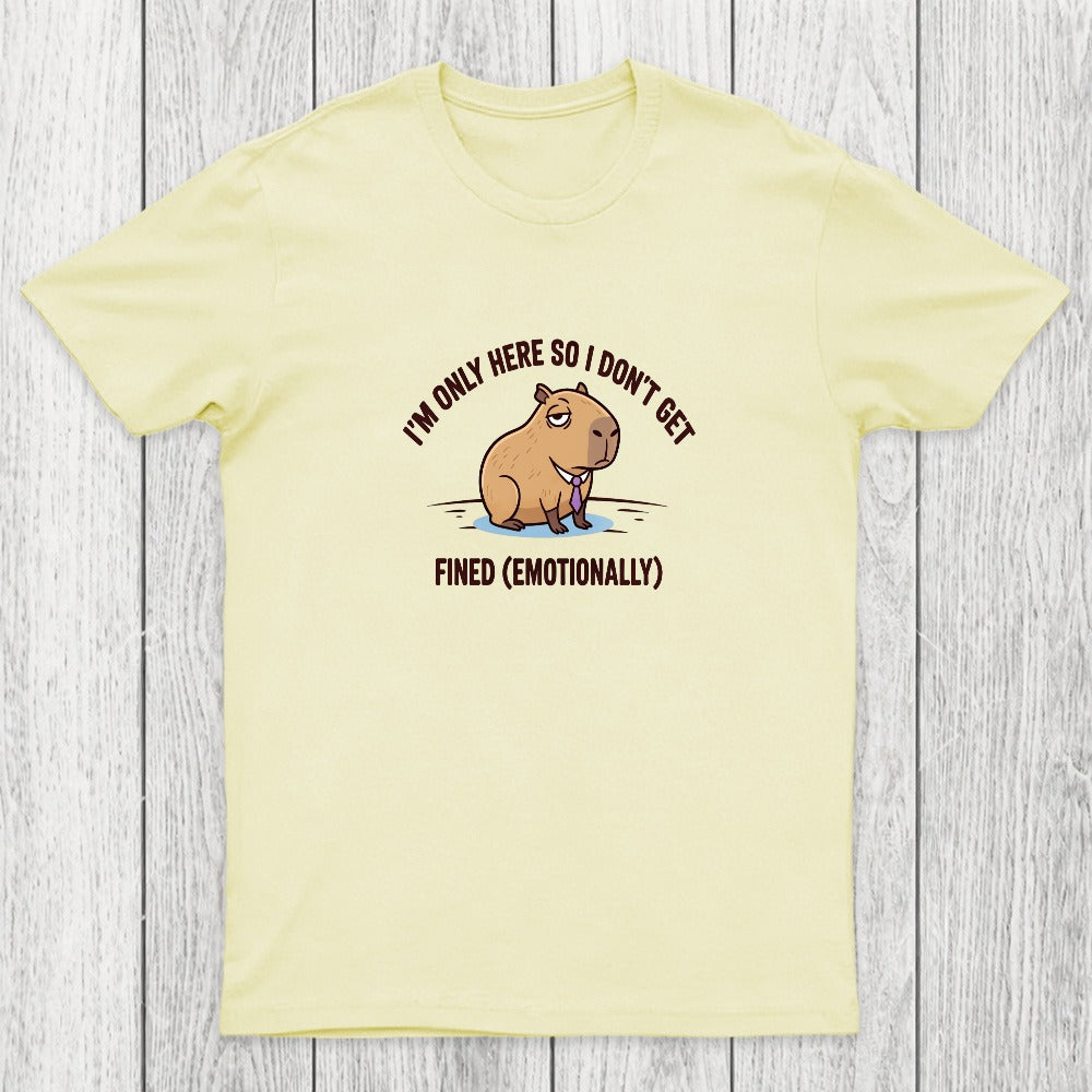 I'm Only Here So I Don't Get Fined Chicluma T-Shirt