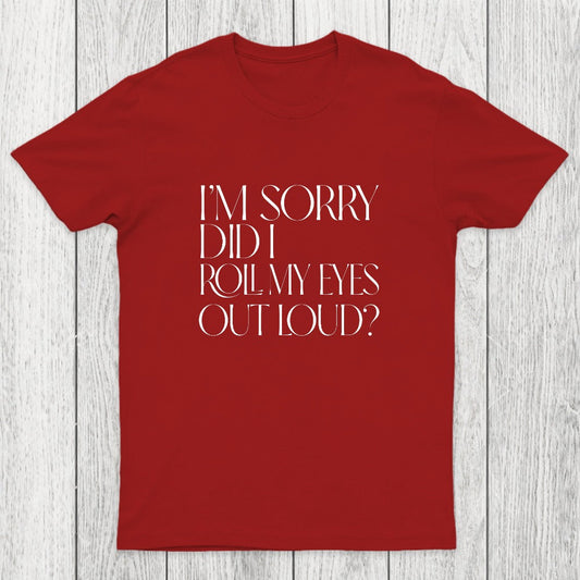 Eye Roll Humor Chicluma T-Shirt