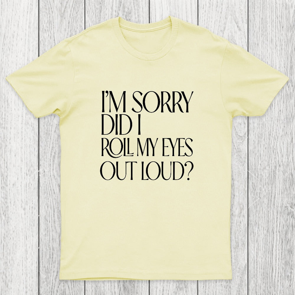 Eye Roll Humor Chicluma T-Shirt