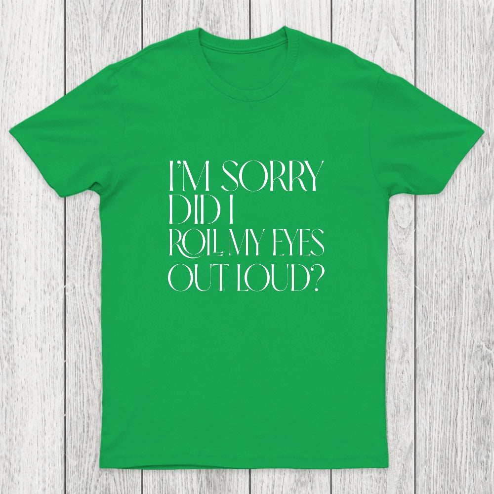 Eye Roll Humor Chicluma T-Shirt