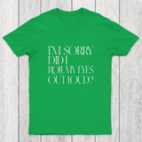 Eye Roll Humor Chicluma T-Shirt