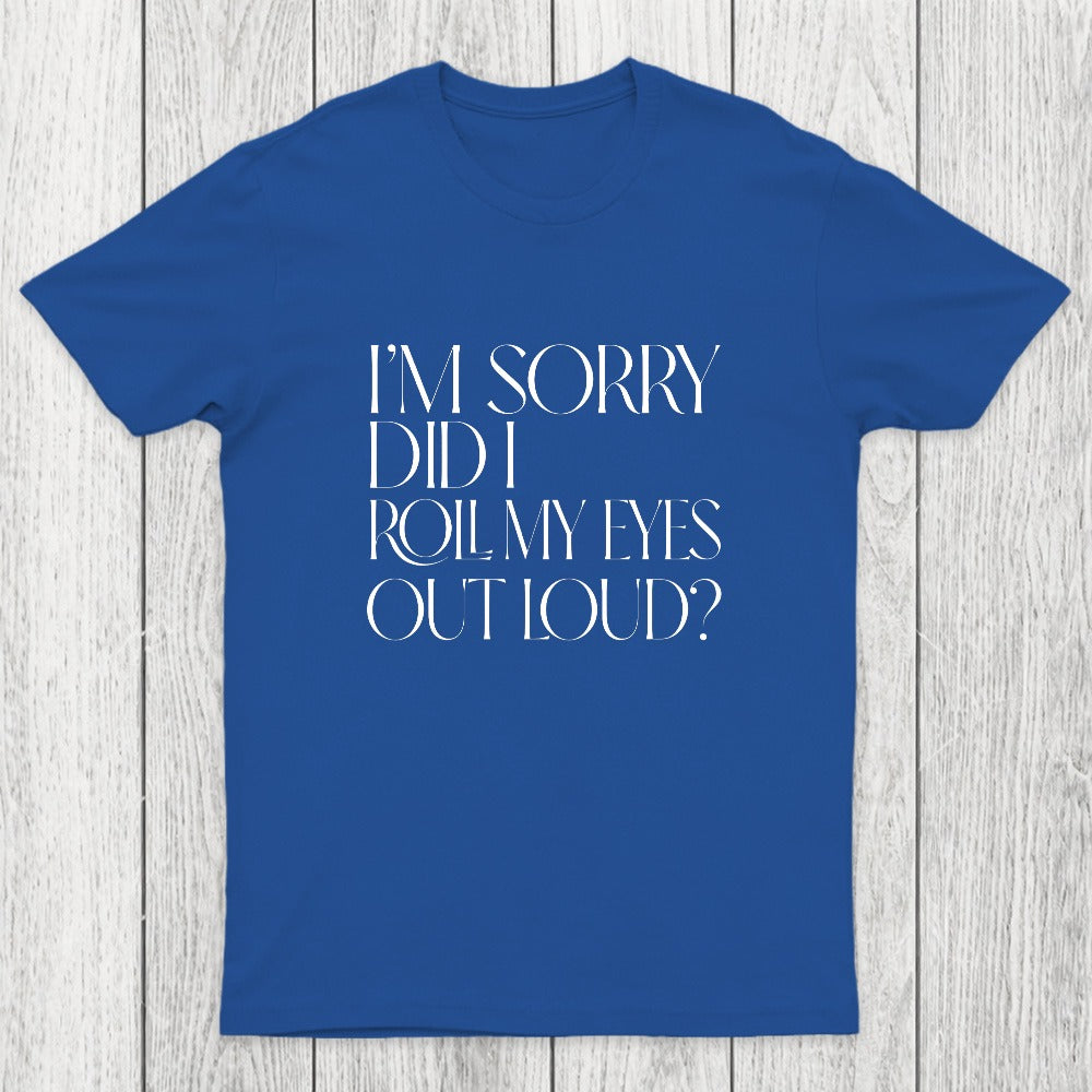 Eye Roll Humor Chicluma T-Shirt
