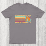 Caffeinate & Procrastinate Chicluma T-Shirt