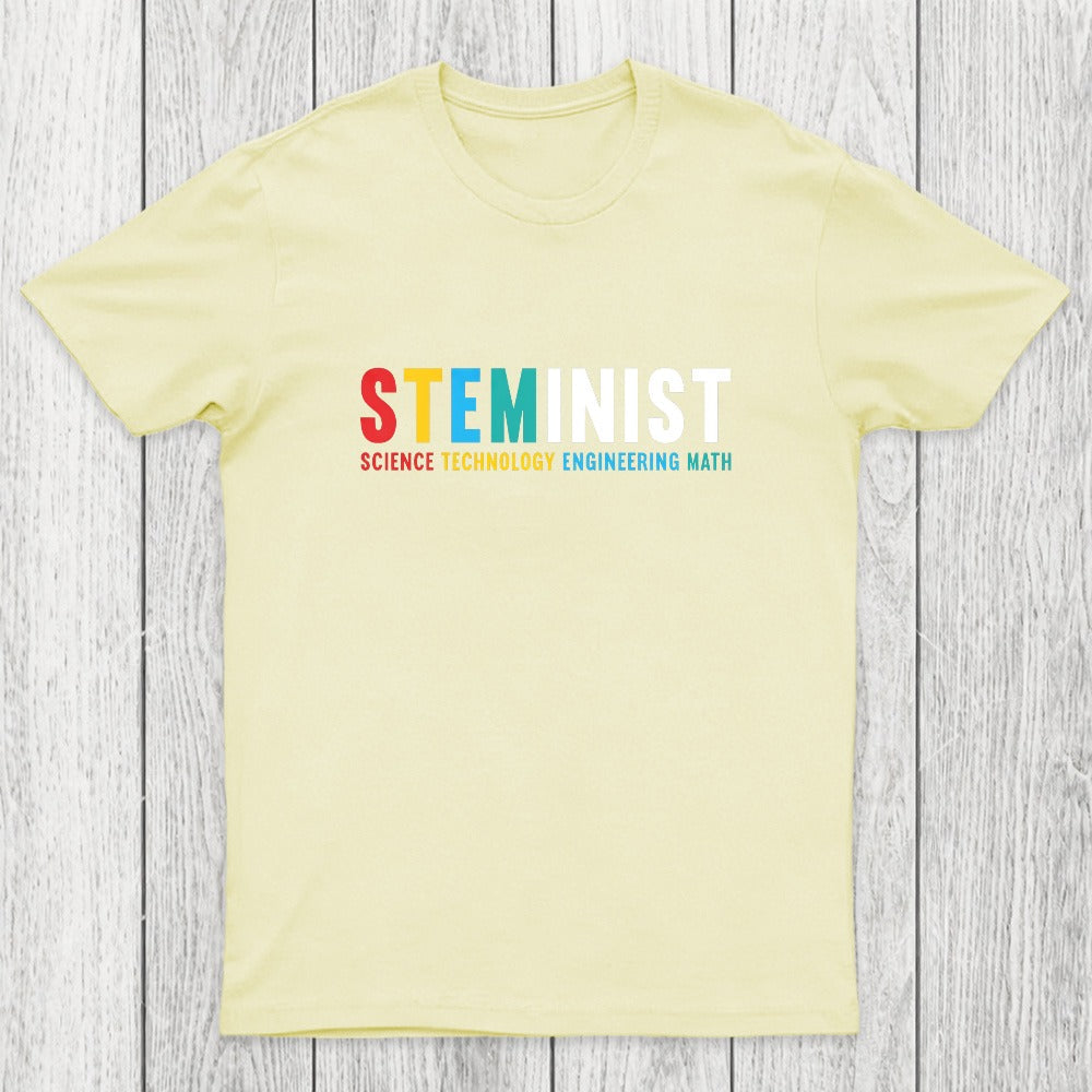 Steminist Stem Science Technology Engineering Chicluma T-Shirt