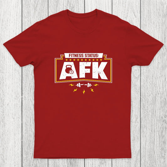 Fitness Status AFK Gym Humor Chicluma T-Shirt