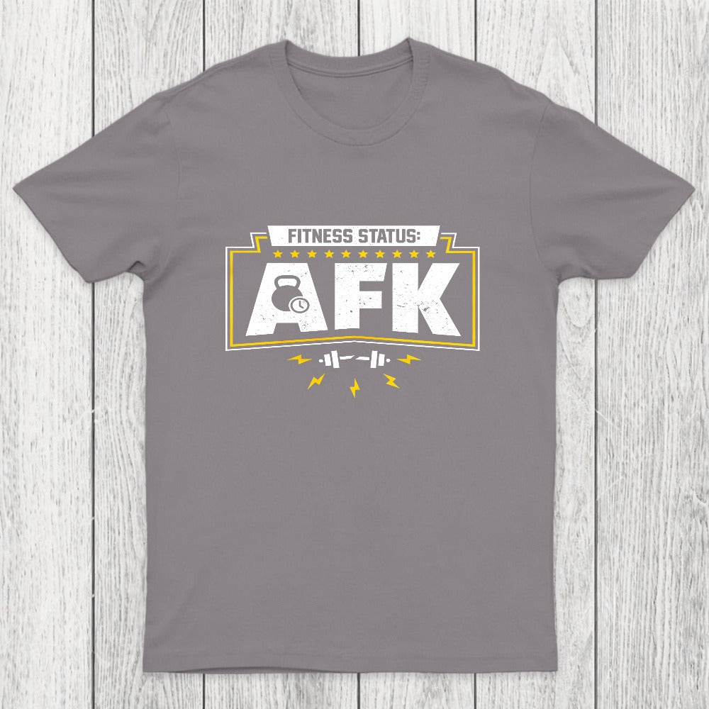 Fitness Status AFK Gym Humor Chicluma T-Shirt
