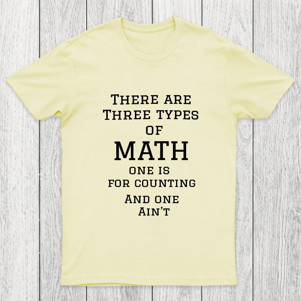 Three Types Of Math Chicluma T-Shirt