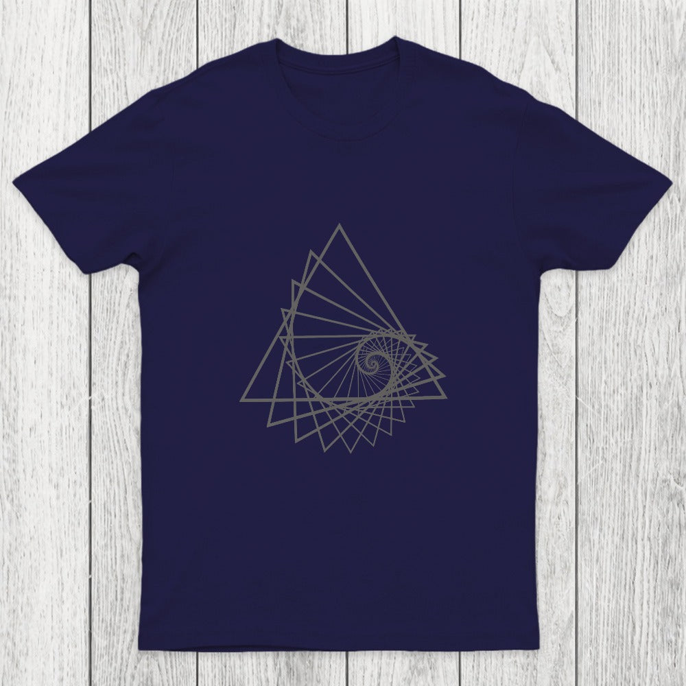 Spiralling Triangle Chicluma T-Shirt