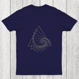 Spiralling Triangle Chicluma T-Shirt