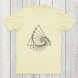 Spiralling Triangle Chicluma T-Shirt