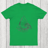 Spiralling Triangle Chicluma T-Shirt