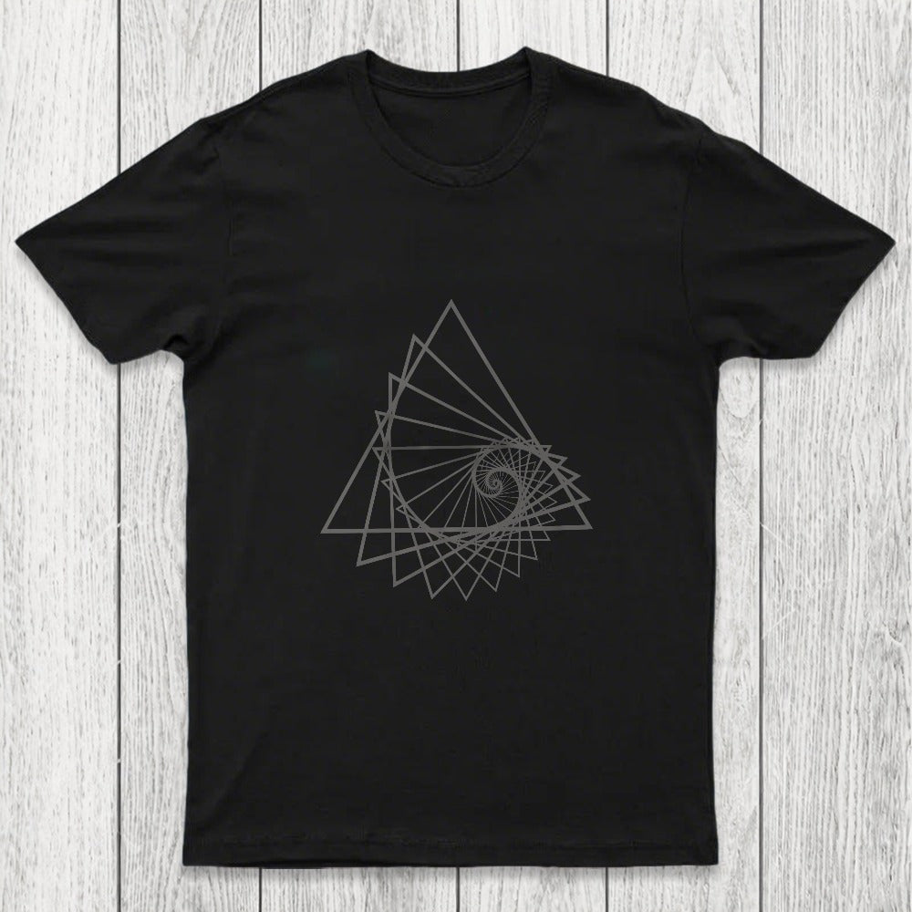 Spiralling Triangle Chicluma T-Shirt