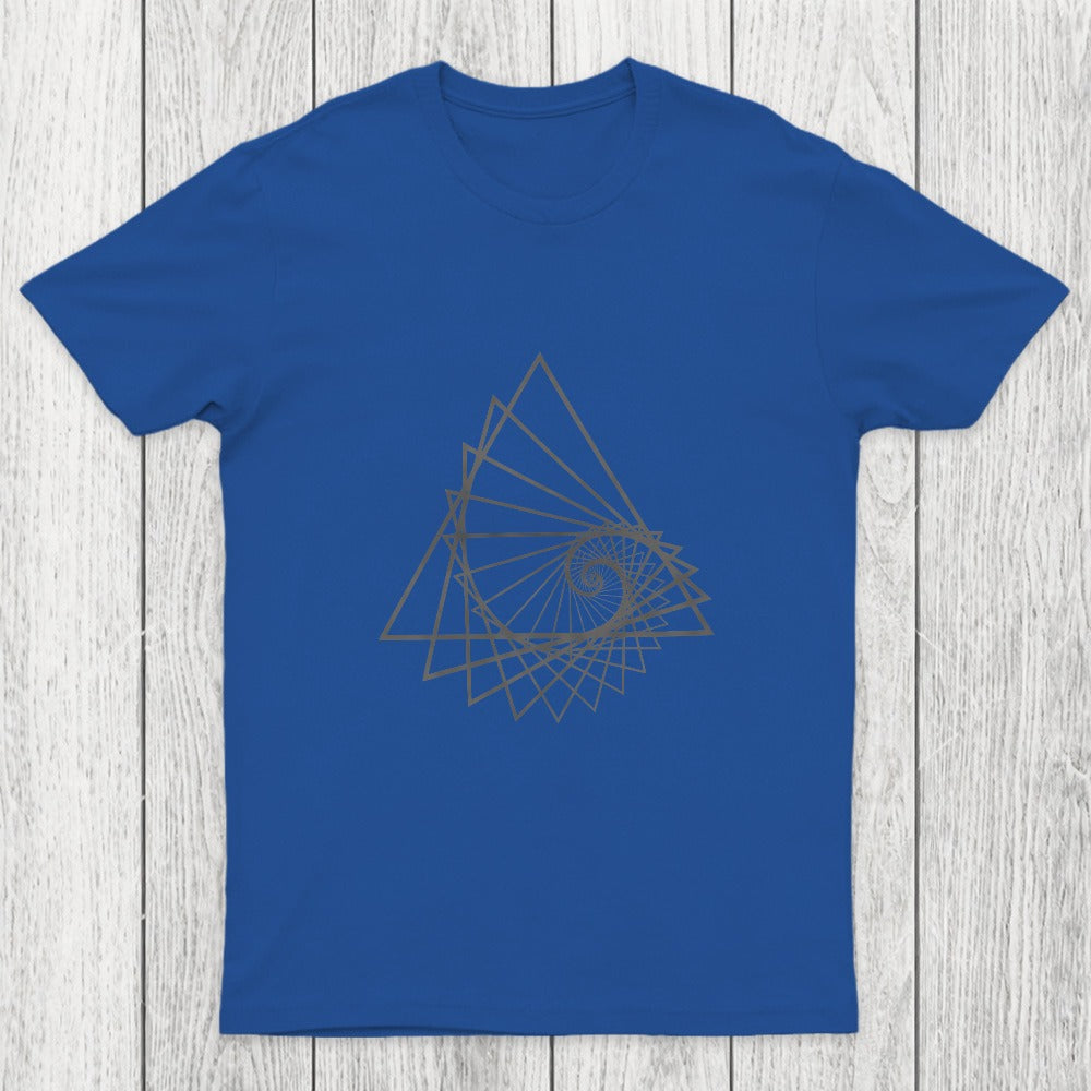 Spiralling Triangle Chicluma T-Shirt