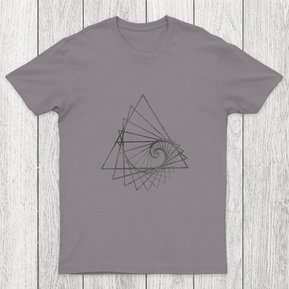Spiralling Triangle Chicluma T-Shirt