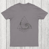 Spiralling Triangle Chicluma T-Shirt
