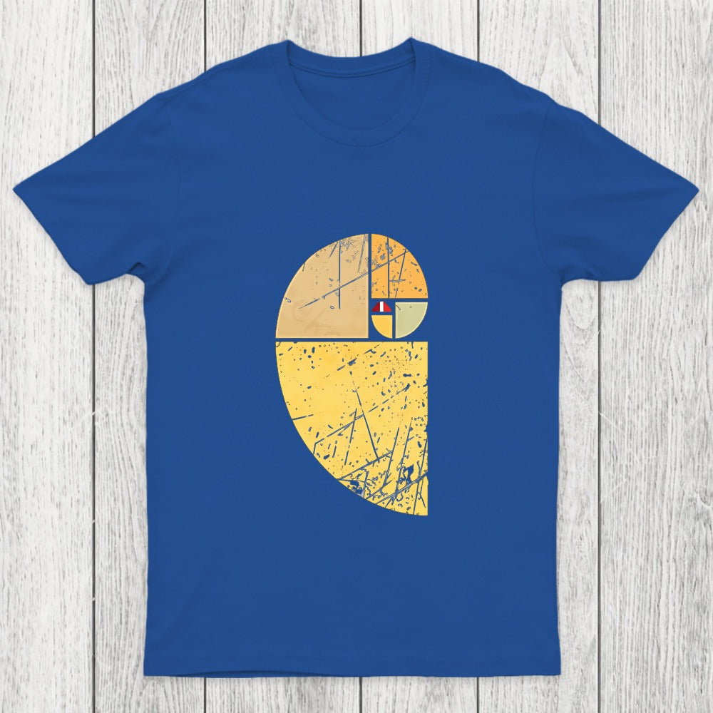 Vintage Fibonacci Spiral Science Chicluma T-Shirt