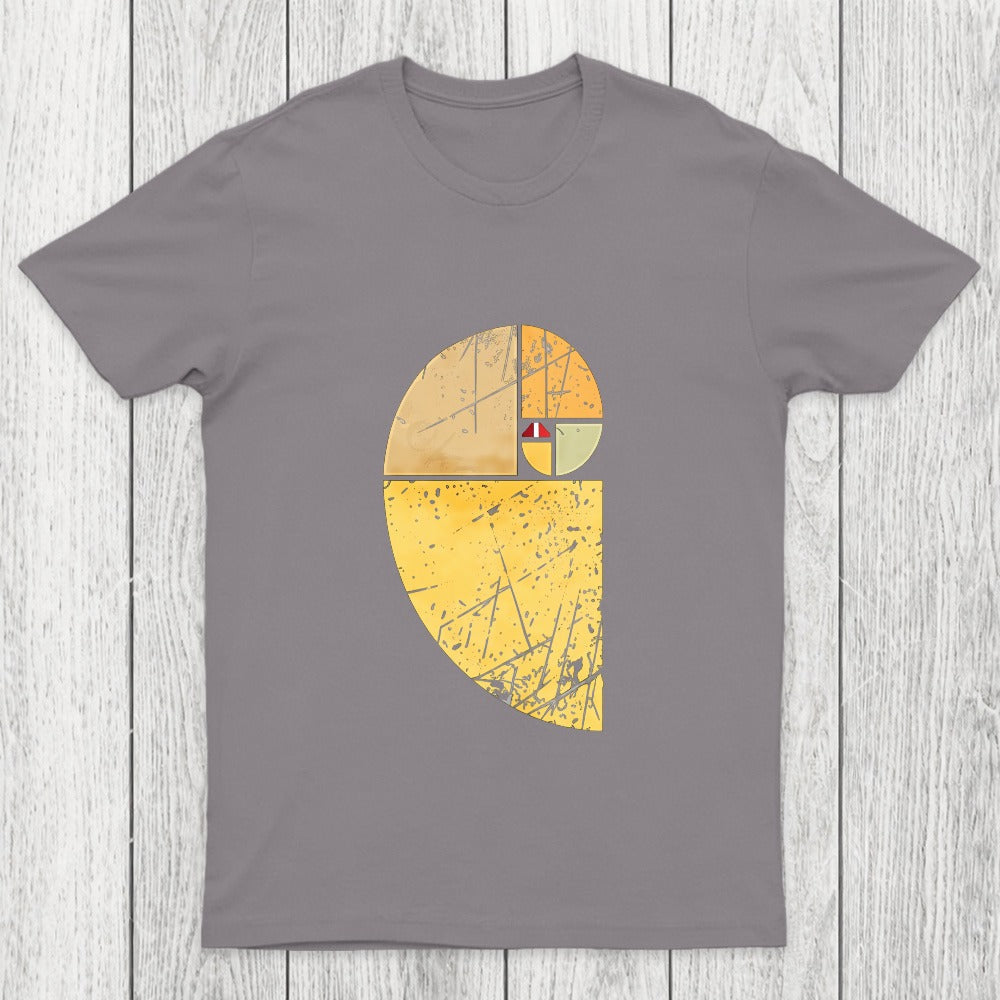 Vintage Fibonacci Spiral Science Chicluma T-Shirt