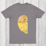 Vintage Fibonacci Spiral Science Chicluma T-Shirt