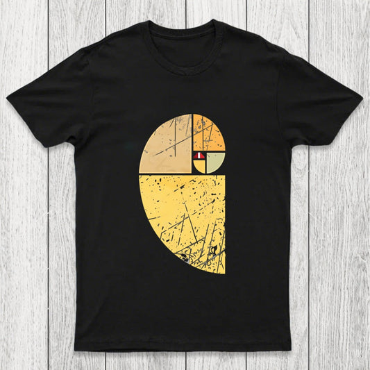 Vintage Fibonacci Spiral Science Chicluma T-Shirt