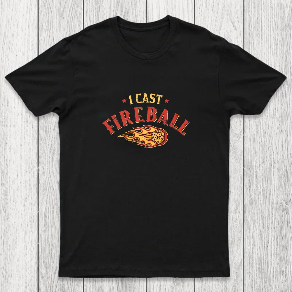 I Cast Fireball Chicluma T-Shirt