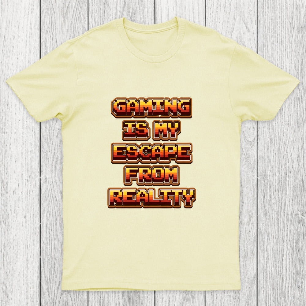 Gaming Is My Escape From Reality Chicluma T-Shirt