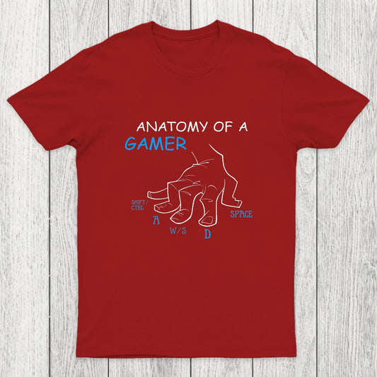 Anatomy Of A Gamer Chicluma T-Shirt